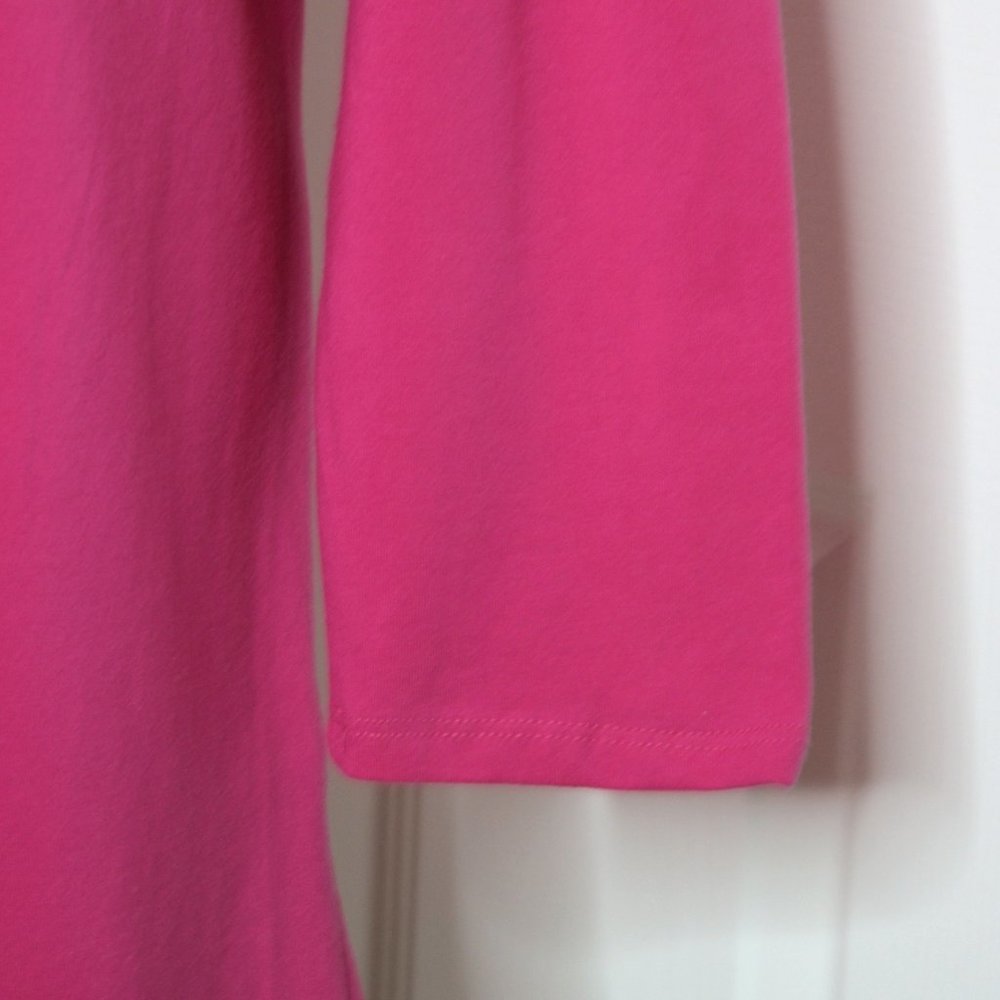 NWOT Plus Woman Within Fuchsia Pink Pleated Tunic Size 18/20 - Picture 4 of 8